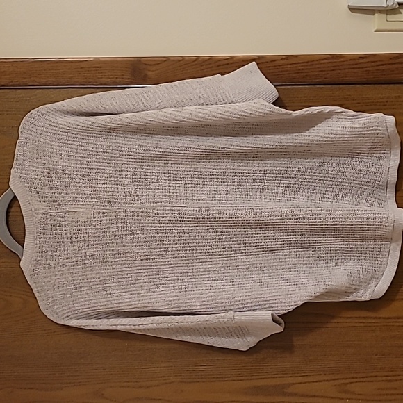 Aeropostale Beige Raglan Sleeve Open Cardigan NWT - Picture 4 of 4